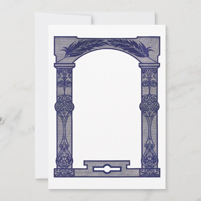 Make Your Own Invitations - Greco Roman (Front)