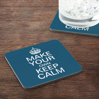 Make Your Own Keep Calm and Carry On Coasters