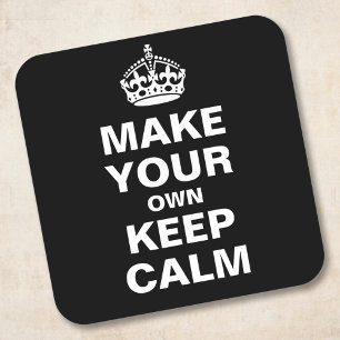 Make Your Own Keep Calm and Carry On Stickers