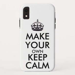 Make your own keep calm - black  Case-Mate iPhone case