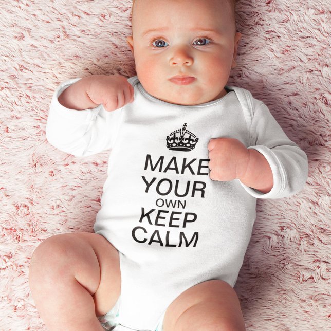 Make Your Own Keep Calm Infant Creeper (Creator Uploaded)