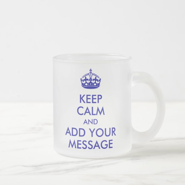 Make Your Own Keep Calm Mug (Right)