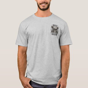 Make Your Own Legend Gothic Skull Vintage Design   T-Shirt
