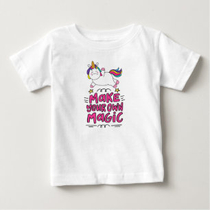 Make your own magic  baby T-Shirt