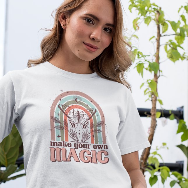 Make Your Own Magic Boho Rainbow T-Shirt (Creator Uploaded)