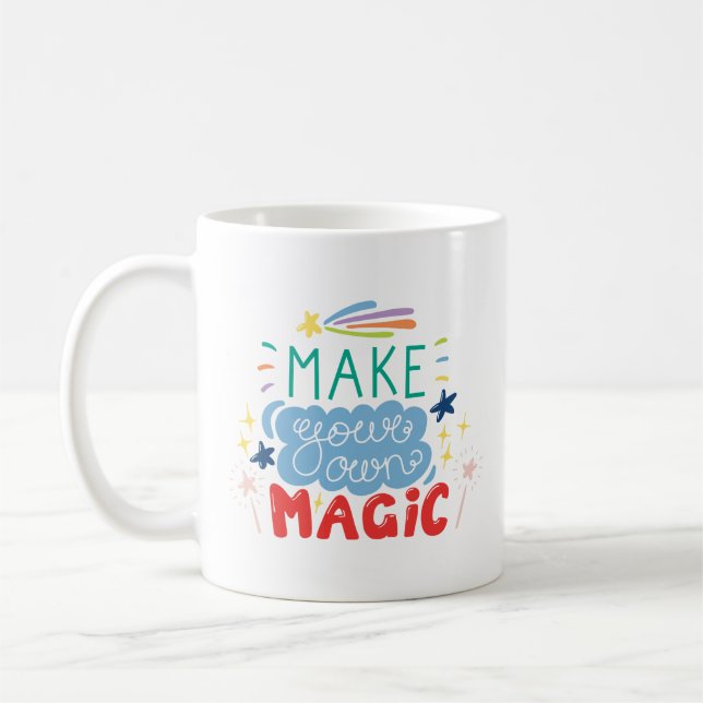 Make Your Own Magic Coffee Mug (Left)