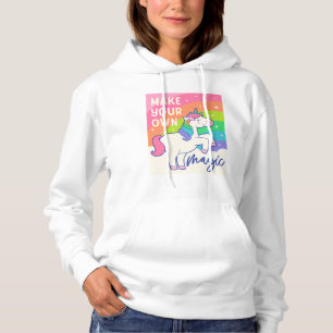 Make Your Own Magic Cute Unicorn Hoodie