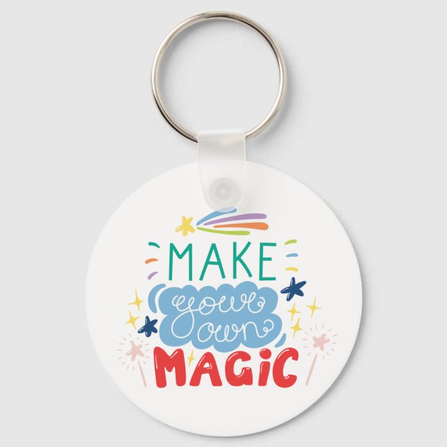Make Your Own Magic Key Ring (Front)