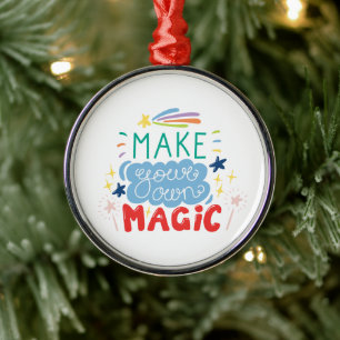 Make Your Own Magic Metal Tree Decoration