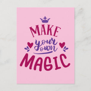 Make Your Own Magic Postcard