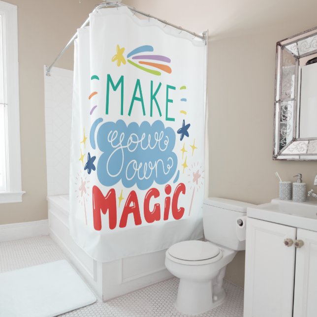 Make Your Own Magic Shower Curtain (In Situ)
