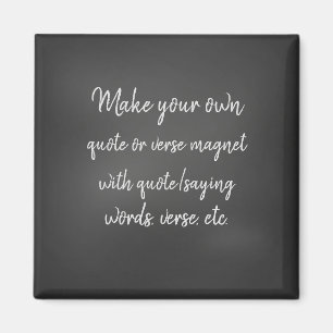 Make your own Magnet with Bible Verse or Quote