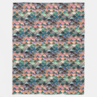 Make your own Mermaid scales Blanket