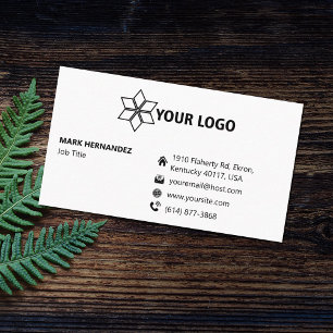 Make Your Own Modern Minimalist Business Card