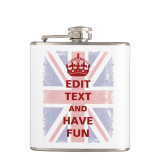 Make Your Own Parody Hip Flask