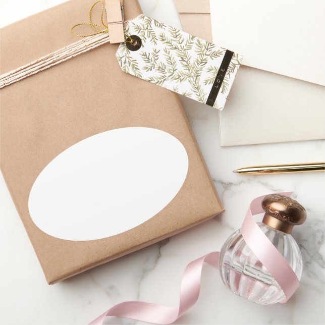 Make your Own personalise  Oval Stickers (Gifting)