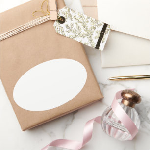 Make your Own personalise Oval Stickers