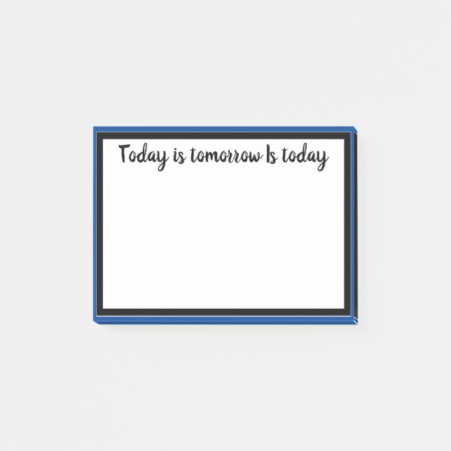 Make Your Own Personalised Custom Printed 3m Post-it Notes (Front)