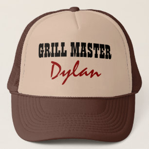 Make your own personalised grill master BBQ Trucker Hat