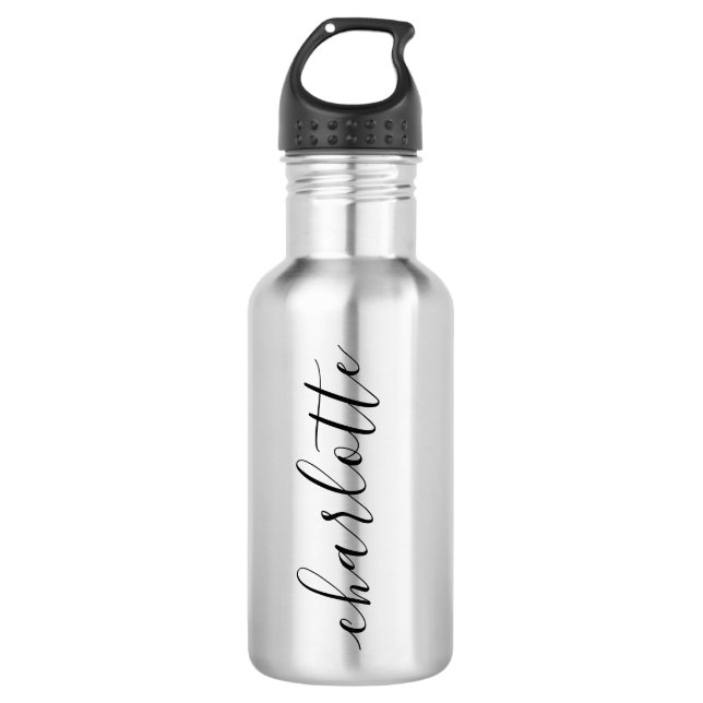 Make your own personalised name 532 ml water bottle (Front)