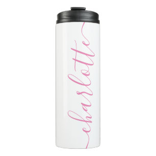 Make your own personalised name thermal tumbler