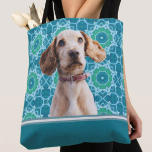 Make your own Personalised Pet Gift Photo Dog Mum Tote Bag