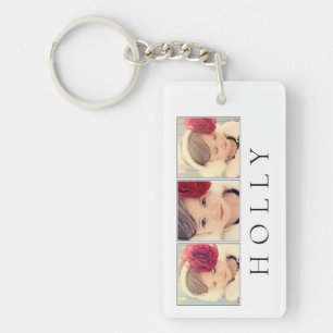 Make Your Own Personalised Photo Christmas Gift Key Ring