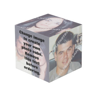 Make your own personalised photo cube