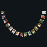Make Your Own Personalised Photo Template Birthday Bunting<br><div class="desc">Make Your Own Personalised Photo Template Bunting Flags. Perfect for Birthdays,  Baby shower,  Christening,  Graduation,  Weddings. Upload your Own 16 photos.</div>