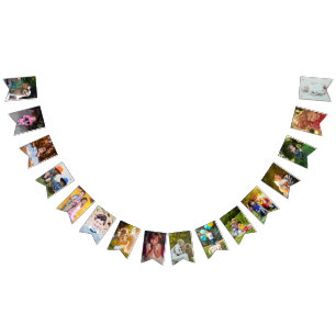 Make Your Own Personalised Photo Template Birthday Bunting