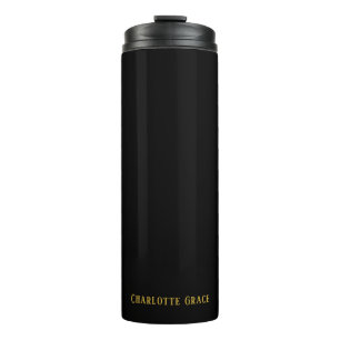 Make your own personalized name thermal tumbler