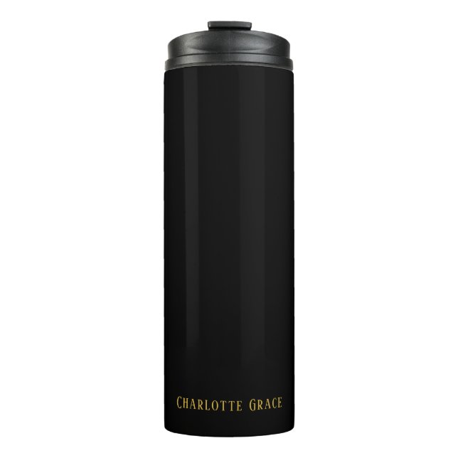 Make your own personalized name thermal tumbler (Front)