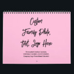 Make Your Own Photo Calendars & Custom Calendars<br><div class="desc">Looking for a personalised photo calendar online? Make your own calendar with zazzle. Just pick a template and add photos. Create Your Own Customisable year calendars for any custom year or occasion like new year, Christmas, easter, family reunion, weddings keepsake, or for corporate gift, company promotional gift. Family Photo Calendars,...</div>