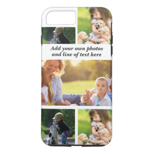 Make your own photo collage and text  iPhone 8 plus/7 plus case