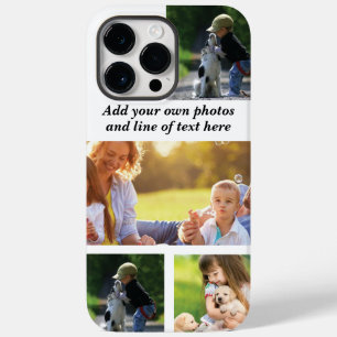 Make your own photo collage and text Case-Mate iPhone 14 pro max case