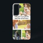 Make your own photo collage and text samsung galaxy case<br><div class="desc">Make your own photo collage and text</div>