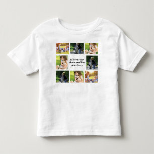 Make your own photo collage and text  toddler T-Shirt