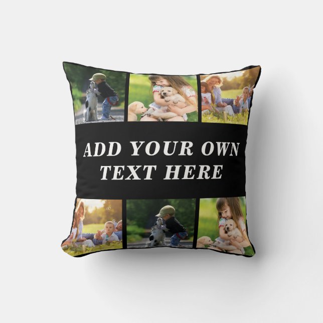 Make your own photo collage cushion (Front)