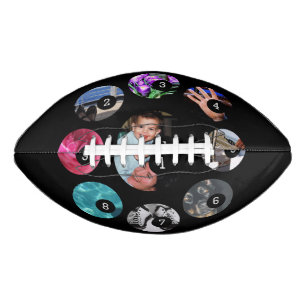 Make your own photo decor easily with 9 images american football