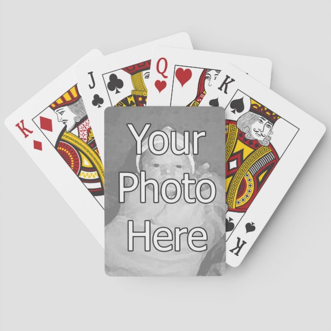 Make Your Own Photo Playing Cards (Back)