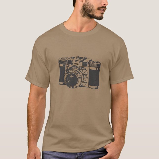 Make Your Own Photographer Camera T-Shirt (Front)