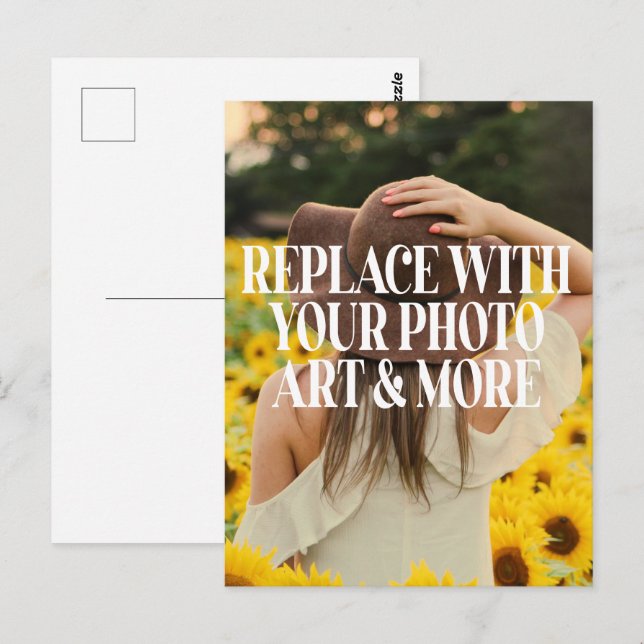 Make your own postcard (Front/Back)