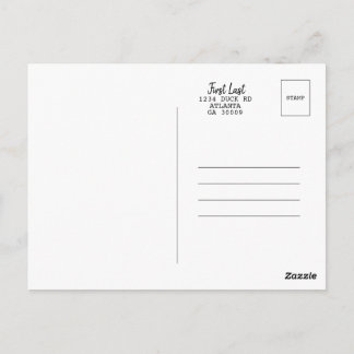Make Your Own Postcard Template