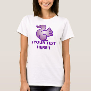 MAKE YOUR OWN PURPLE SQUIRREL T-SHIRT