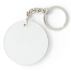 Make Your Own Round Double Sided Acrylic Keychain