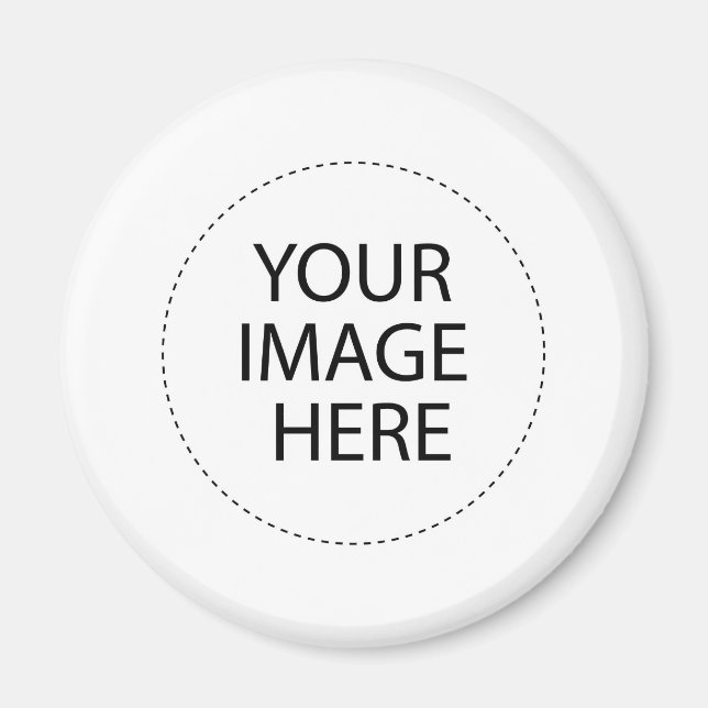 Make Your Own Round Magnet (Front)