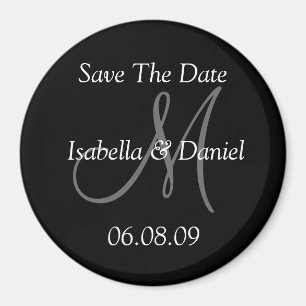 Make Your Own Save The Date Magnet
