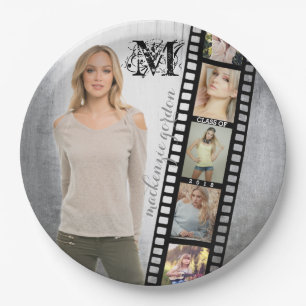 Make Your Own Senior Portrait Class of 2018 Frame Paper Plate