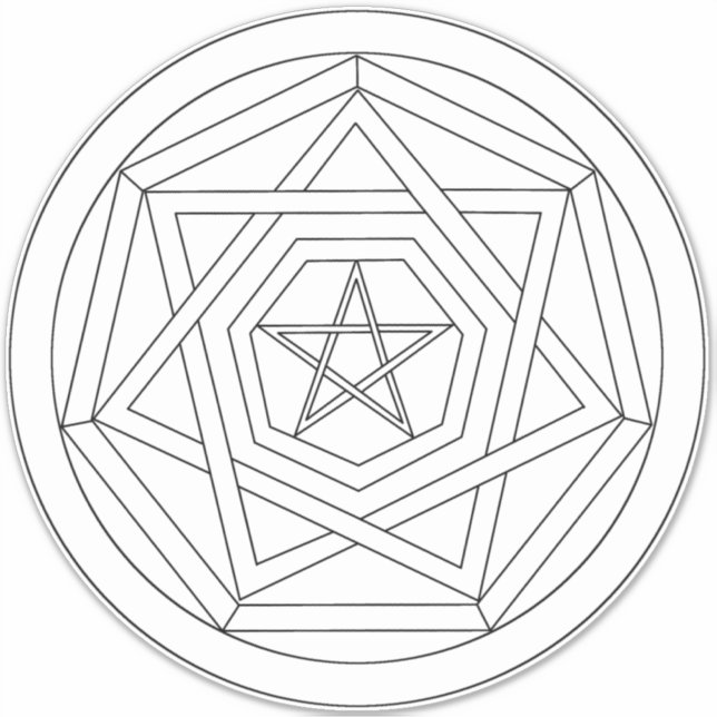 Make Your Own Sigil Sigillum Dei (Front)