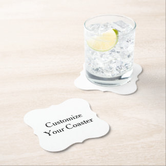 Make Your Own Simple Bracket Paper Coaster